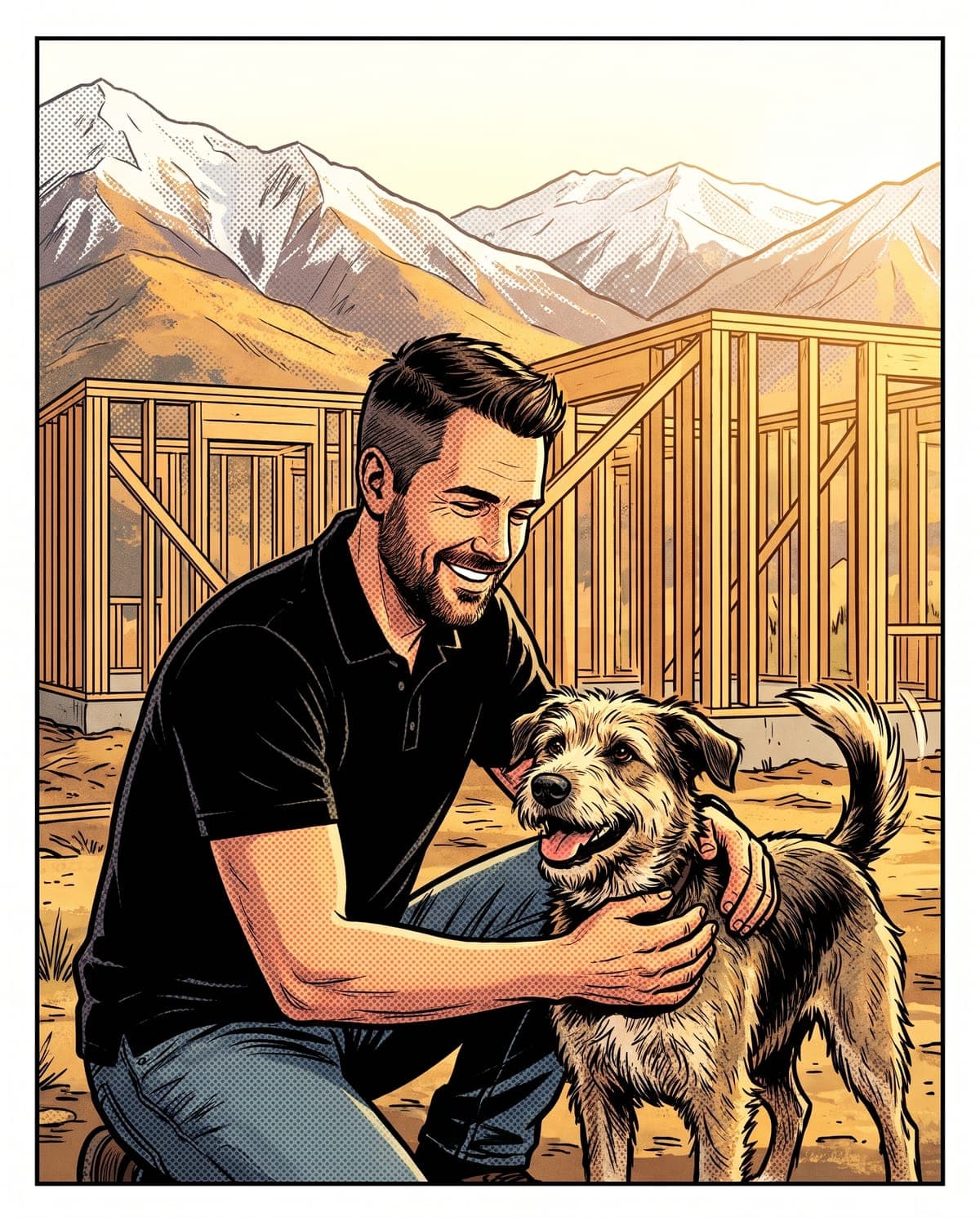 James Williams in the Mountain West foothills